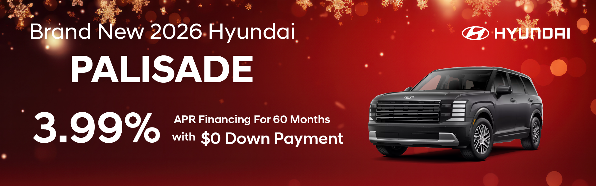 Brand New 2026 Hyundai PALISADE
