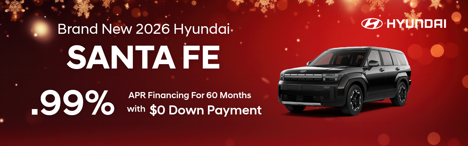 Brand New 2026 Hyundai SANTA FE