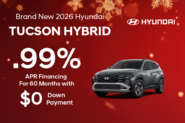 Brand New 2026 Hyundai TUCSON Hybrid