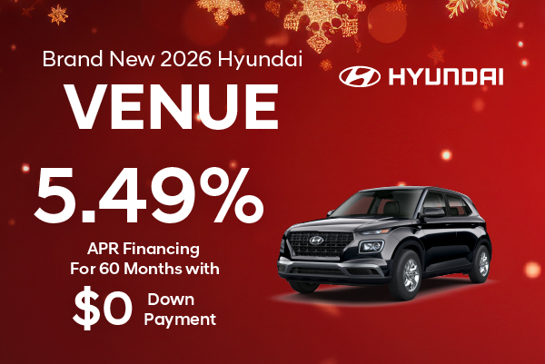 Brand New 2026 Hyundai VENUE