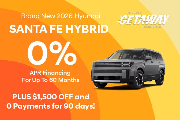Brand New 2026 Hyundai SANTA FE Hybrid