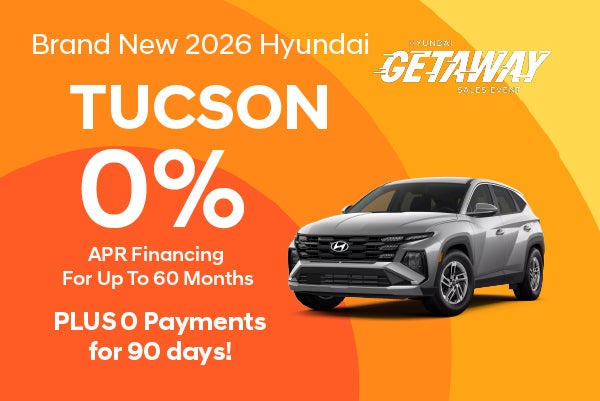 Brand New 2026 Hyundai TUCSON