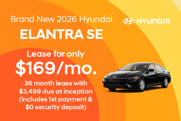 Brand New 2026 Hyundai ELANTRA SE