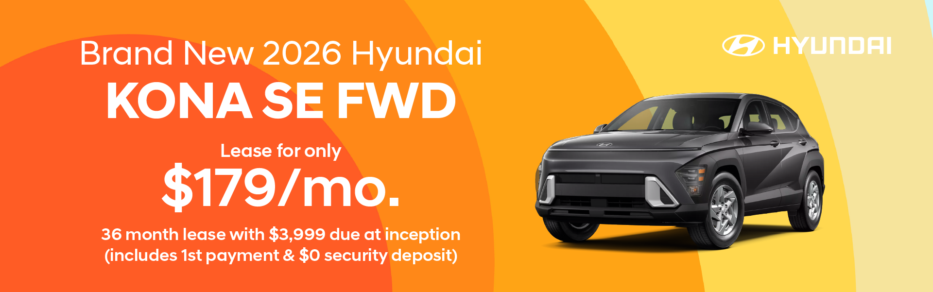 Brand New 2026 Hyundai KONA SE FWD