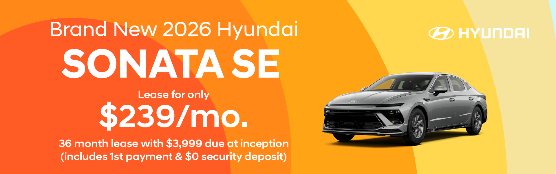 Brand New 2026 Hyundai SONATA SE