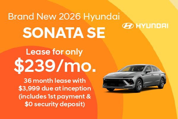 Brand New 2026 Hyundai SONATA SE