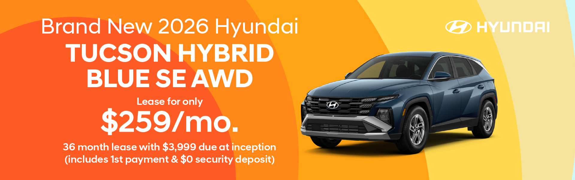Brand New 2026 Hyundai TUCSON Hybrid Blue SE AWD