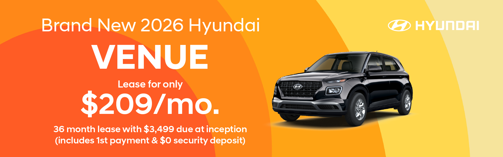 Brand New 2026 Hyundai VENUE SE