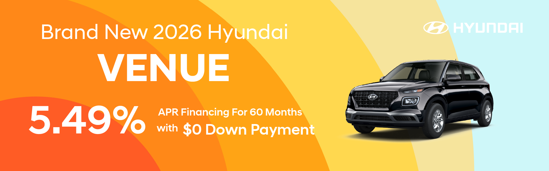 Brand New 2026 Hyundai VENUE
