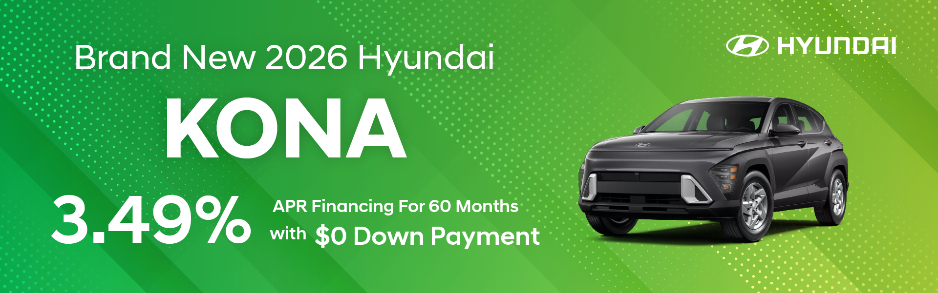Brand New 2026 Hyundai KONA