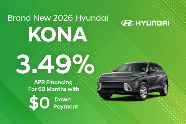 Brand New 2026 Hyundai KONA