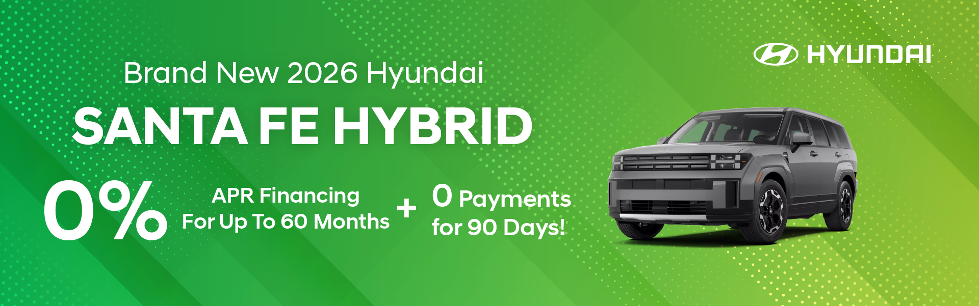 Brand New 2026 Hyundai SANTA FE Hybrid