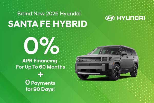 Brand New 2026 Hyundai SANTA FE Hybrid