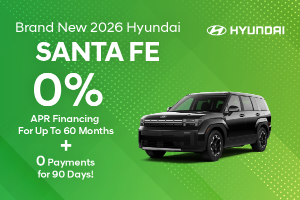 Brand New 2026 Hyundai SANTA FE