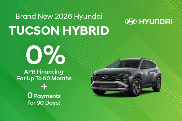 Brand New 2026 Hyundai TUCSON Hybrid