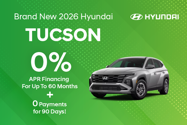 Brand New 2026 Hyundai TUCSON
