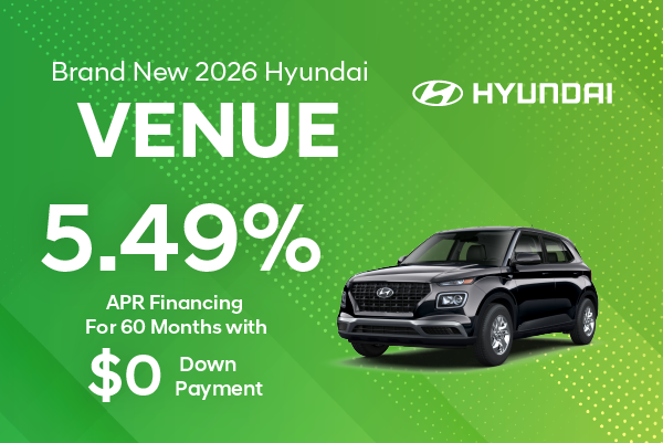 Brand New 2026 Hyundai VENUE