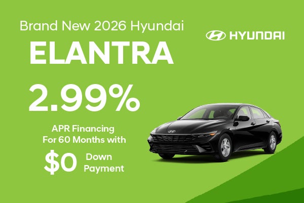 Brand New 2026 Hyundai ELANTRA