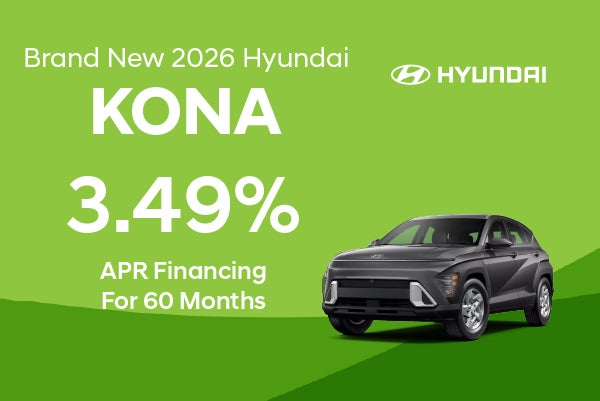 Brand New 2026 Hyundai KONA