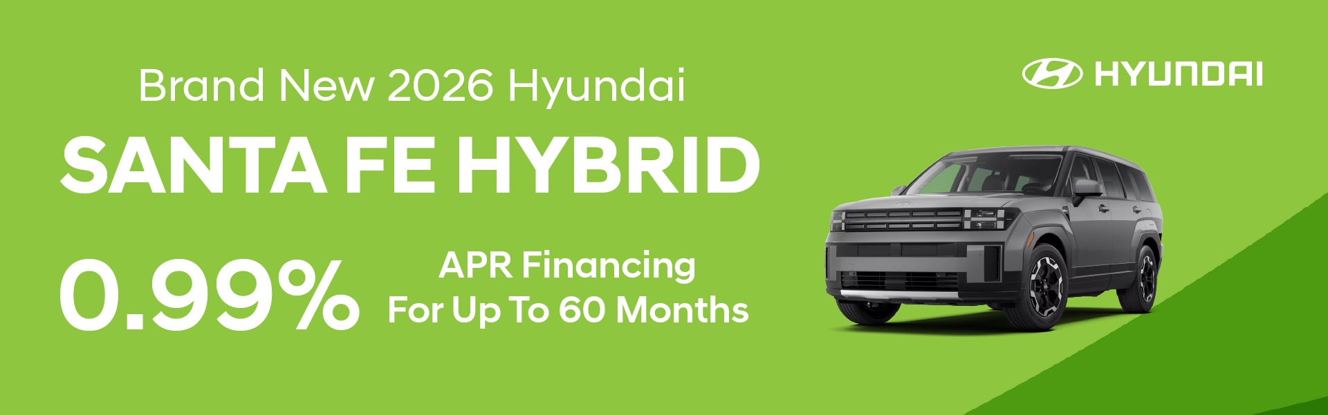 Brand New 2026 Hyundai SANTA FE Hybrid