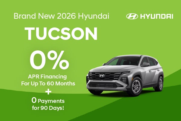 Brand New 2026 Hyundai TUCSON