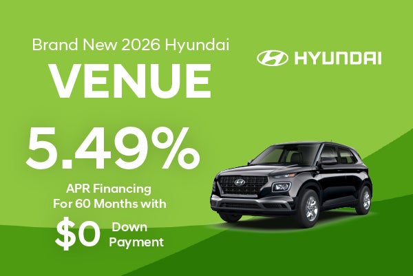 Brand New 2026 Hyundai VENUE