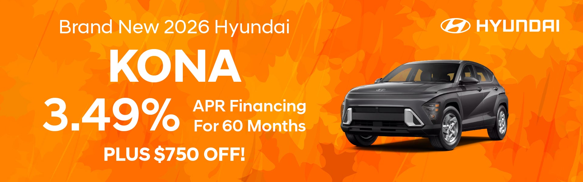 Brand New 2026 Hyundai KONA