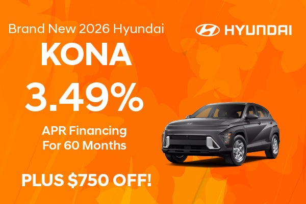 Brand New 2026 Hyundai KONA