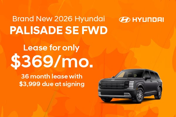 Brand New 2026 Hyundai Palisade SE FWD