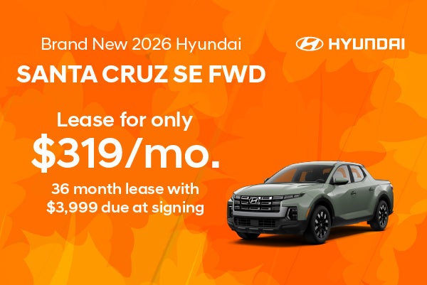 Brand New 2026 Hyundai Santa Cruz SE FWD