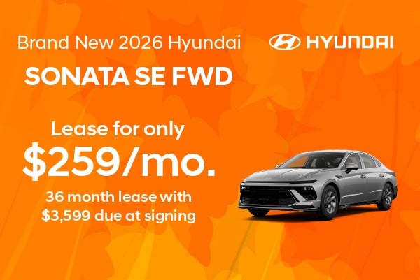 Brand New 2026 Hyundai Sonata SE FWD