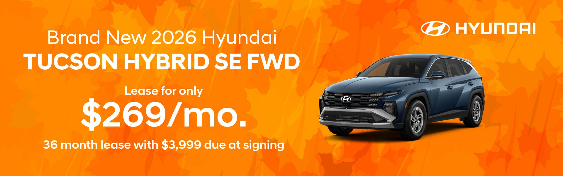 Brand New 2026 Hyundai Tucson Hybrid SE FWD