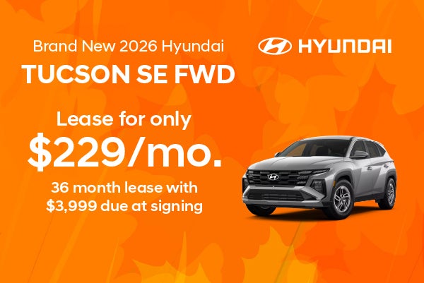 Brand New 2026 Hyundai Tucson SE FWD