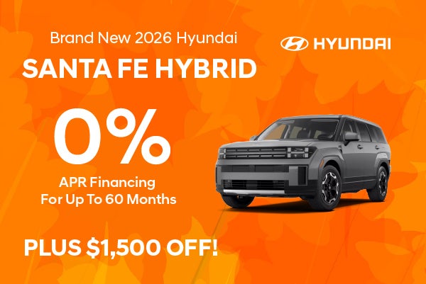 Brand New 2026 Hyundai SANTA FE Hybrid