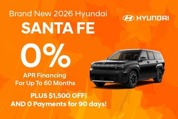 Brand New 2026 Hyundai SANTA FE