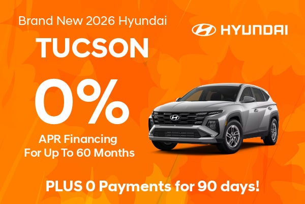 Brand New 2026 Hyundai TUCSON